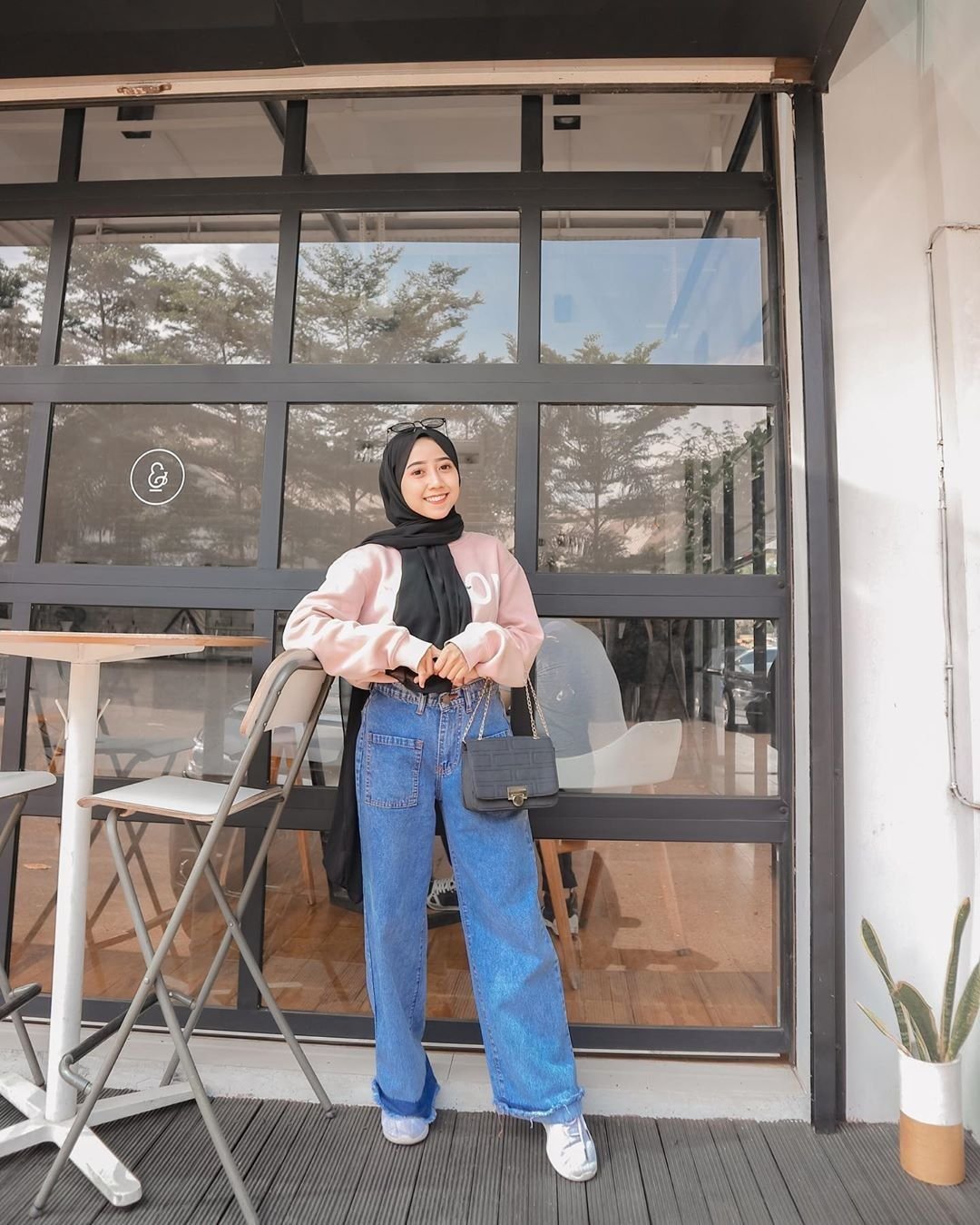 أجمل موديلات بنطال واسع 