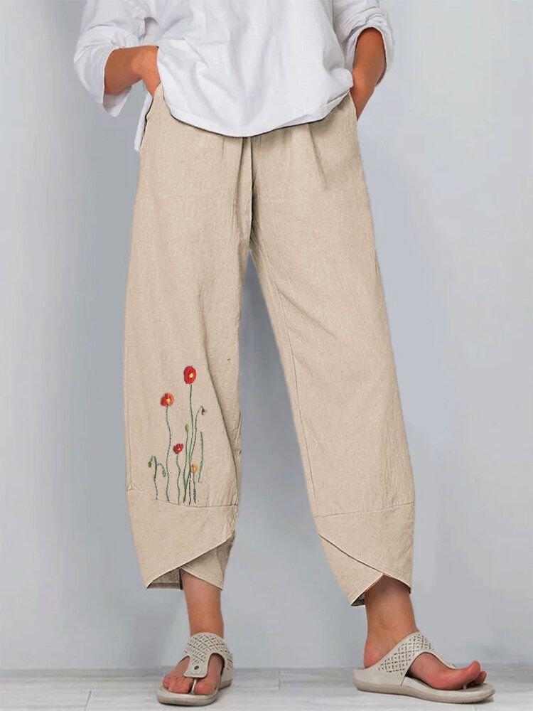 أجمل موديلات بنطال واسع