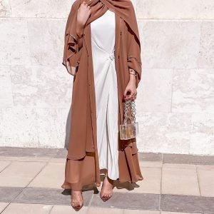 أجمل عبايات بألوان زاهية