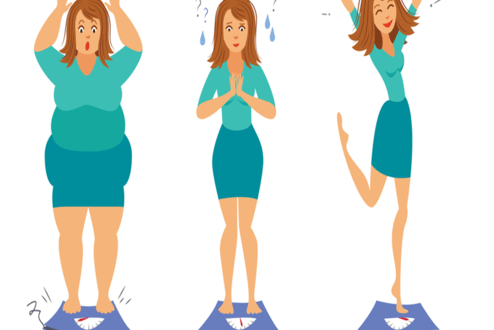 أشكال الجسم حسب الوزن