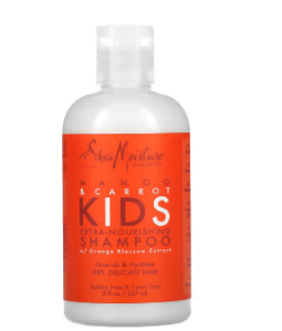 شامبو شيا مويستر بالمانجو والجزر افضل شامبو للاطفال من اي هيرب