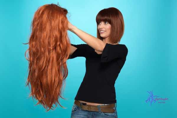 تخلصي من مشاكل الشعر ببساطة باستخدام باروكة شعر طبيعي تخلصي من مشاكل الشعر ببساطة باستخدام باروكة شعر طبيعي